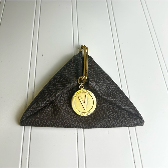 Mario Valentino Italy Brown Coin Purse Bag - Picture 3 of 8